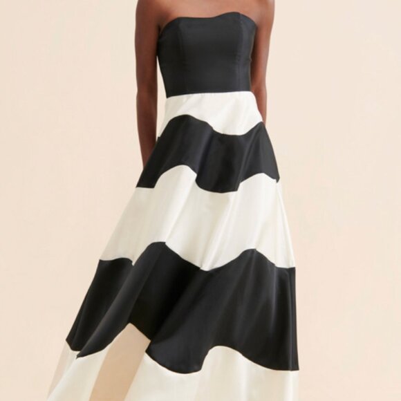 Hutch Dresses & Skirts - Hutch Strapless Colorblock Maxi Dress